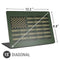Bullet American Flag Universal Laptop 15in (12.2 x 8.8in) Skin